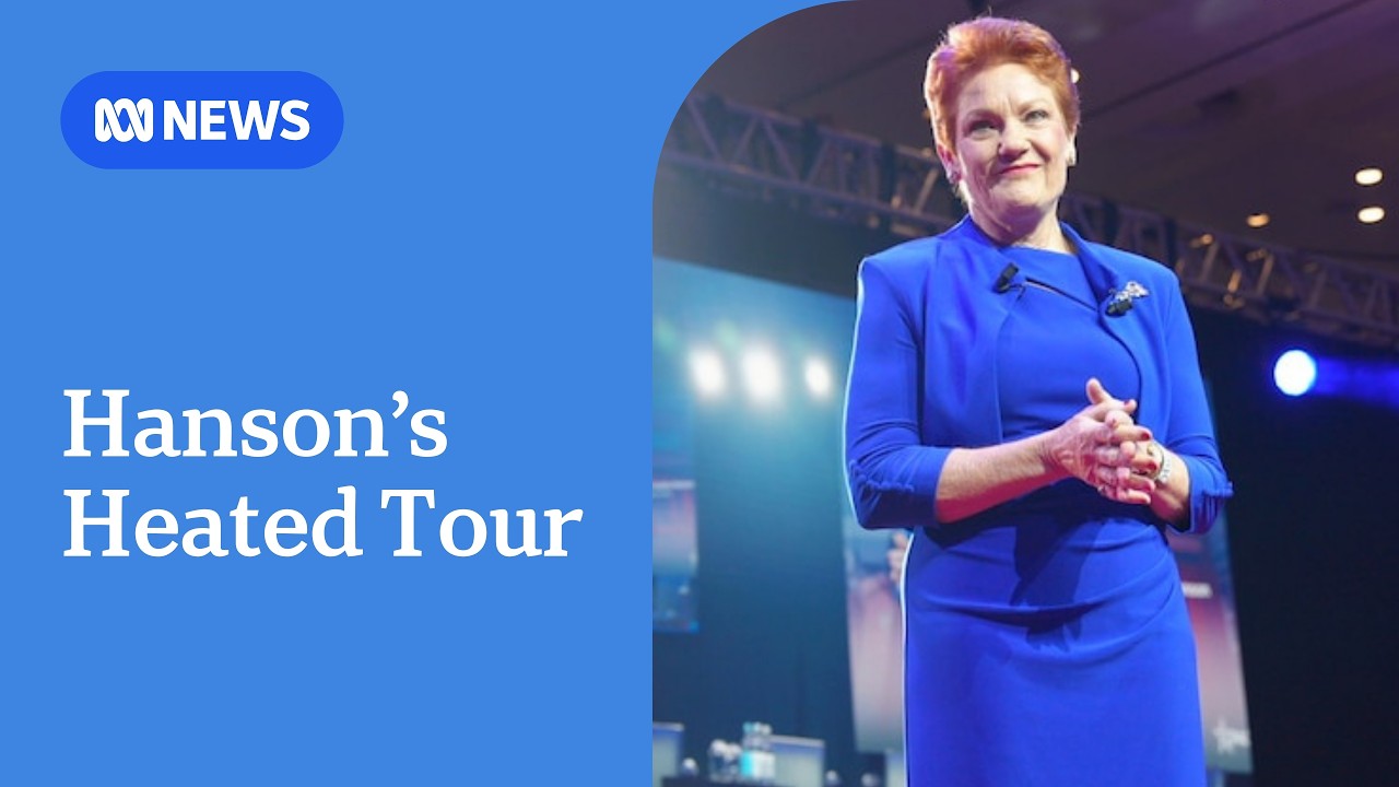 One Nation leader Pauline Hanson concludes European tour with UK speech on immigration and transgender rights