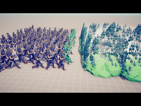 POTION GOD vs ARMIES - Totally Accurate Battle Simulator TABS
