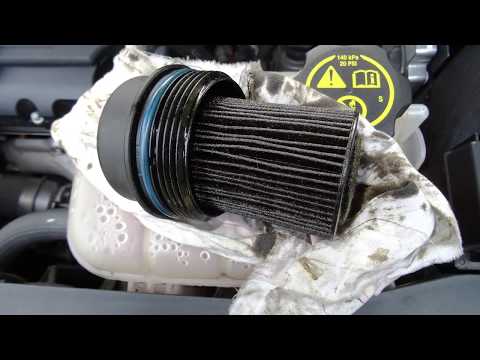 Wymiana filtra oleju Turbo 1,4 OPEL Mokka, Astra, Insignia, Corsa