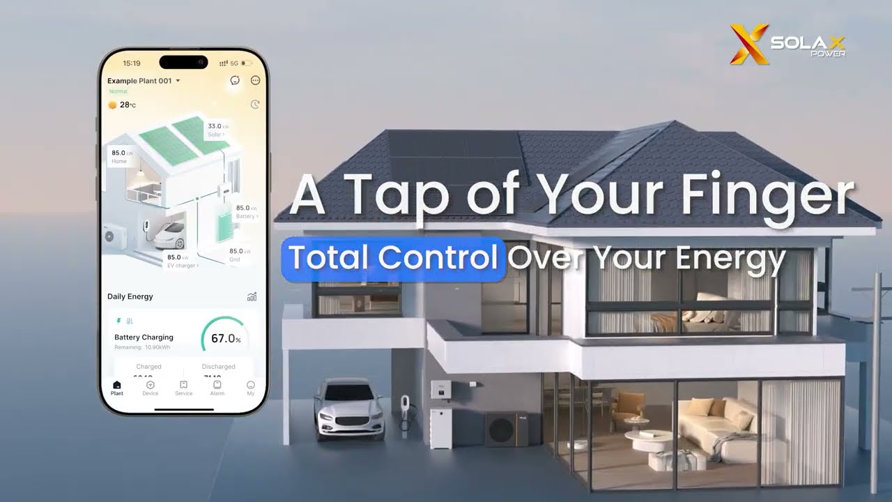 SolaX Product | Explore SolaXCloud Version 6: Visualize Your Smart Energy Flow