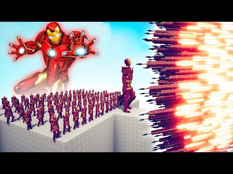 100x IRON MAN + 1x GIANT vs EVERY GOD - TABS | Totally Accurate Battle Simulator 2025