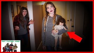 24 Hour Overnight Challenge With Strange Doll Abigail The DollMaker Part 7 / That YouTub3 Family