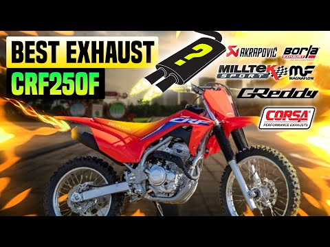 Honda CRF250F Exhaust Sound 🔥 Upgrade,Yoshimura,FMF,Pro Circuit,Review,Mods,Mivv,Stock,System+