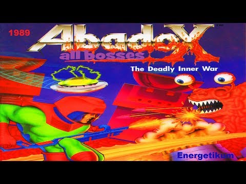 Abadox: The Deadly Inner War - all bosses (все боссы) [NES]