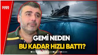 Batan Geminin Sahibi Habertürk'te Konuştu: "Çarpıp Kaçtılar, 31 Dakika