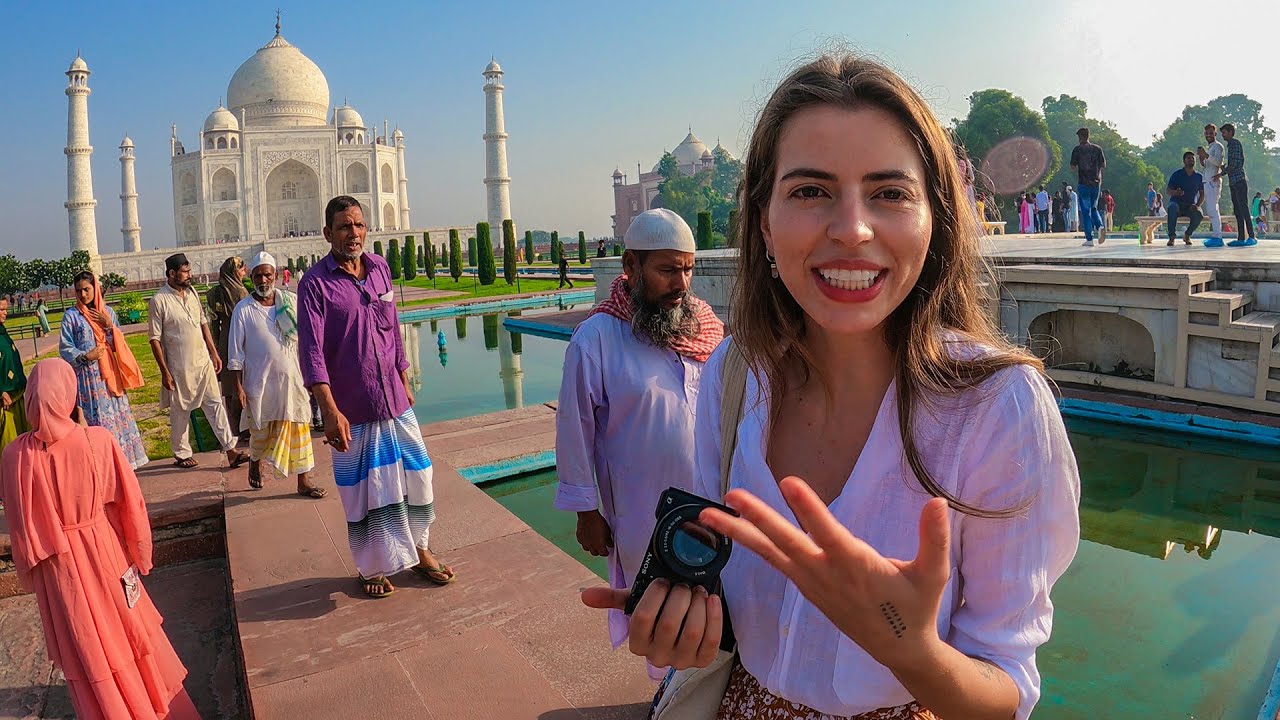 Como é visitar o TAJ MAHAL na Índia 🇮🇳
