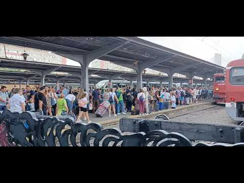 E aglomerat trenul spre litoral ? Bucuresti- Mangalia