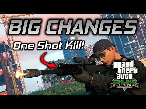 BIG CHANGES In GTA Online The Contract Update! (Heavy Sniper 1 SHOT, Reputation Overhaul, and More)