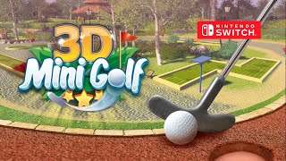3D Minigolf Gameplay Nintendo Switch