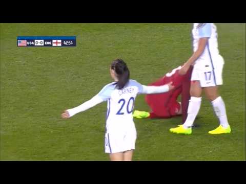 Sam Mewis | All Touches | USWNT vs England | She Believes Cup 2017