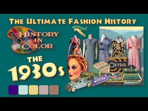 HISTORY in COLOR: The 1930s