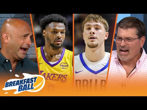 ‘Not disappointed’ with Cooper Flagg, Bronny is ‘not a good basketball player’ | BREAKFAST BALL