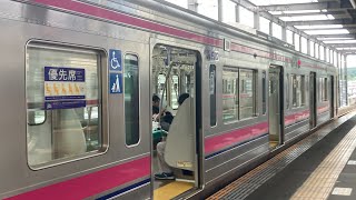 京王線(各停)車窓 北野→聖蹟桜ヶ丘・府中/ 8000系 北野1325発(新宿行)