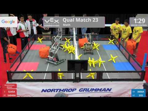 2017 VRC Math Q23 - 5245A 54949A vs 3050A 315 - 18 to 24