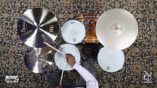 Video thumbnail for Meinl 18" Byzance Jazz Extra Thin Crash Cymbal - 1107g (B18JETC-1012522C) by Memphis Drum Shop