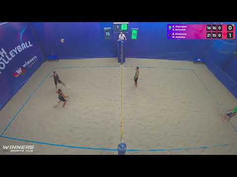 08:10 A. Matvieiev / V. Antoniuk - B. Moldovan / M. Anhelov 27.07.2022 | Winners Beach Volleyball