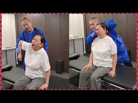 Chris Leong Treatment Neck, Pelvis, Knee and Lower Back Problems😱