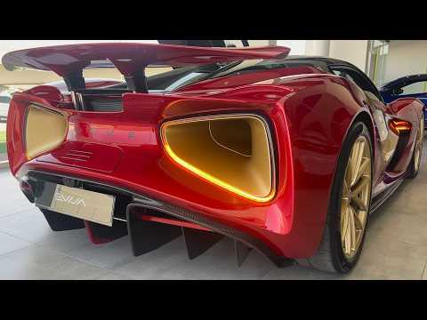 Red Lotus Evija - Interior and Exterior Walkaround 4K