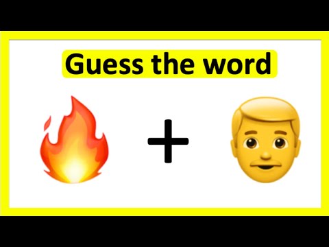 Can you guess the word? 🤔 | Emoji quiz