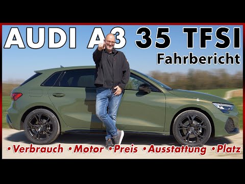 Audi A3 Facelift - Test drive in the Premium Sportback as a 35 TFSI | Test Review German 2025