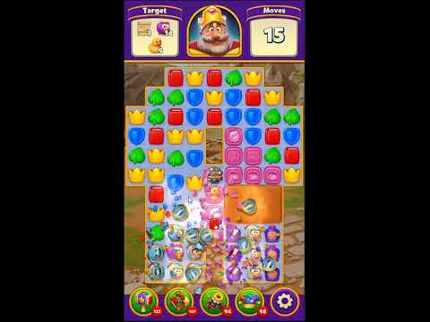 Royal Match Level 2449 - NO BOOSTERS GAMEPLAY 👑 | SKILLGAMING ✔️