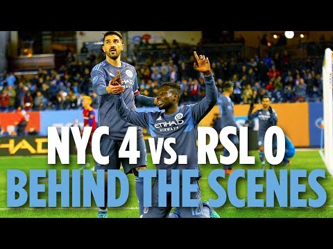 4 Goals in the Bronx | BEHIND THE SCENES | NYCFC 4 vs. Real Salt Lake 0 | 04.11.18