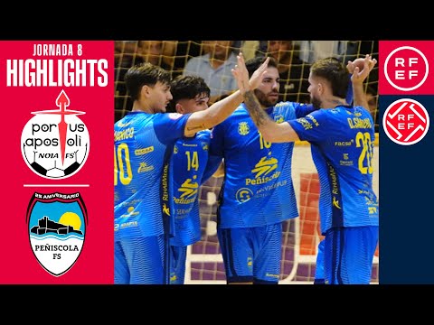 Resumen #PrimeraDivisiónFS | Noia Portus Apostoli 1-2 Servigroup Peñíscola | Jornada 8
