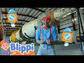 Blippi Learns About Space Vehicles Educational Kids Cartoons Party Playtime