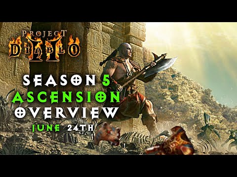 Project Diablo 2 Season 5 Ascension Release Date and Overview - PD2