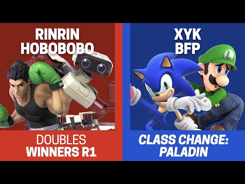 Class Change: Paladin Doubles Winners R1 - Rinrin/Hobobobo vs XYK/BFP - SSBU