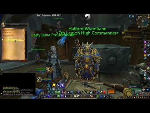 Reporting In! | PTR 8.1.5 War Campaign (Alliance)