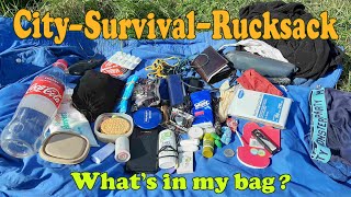 What's in my BAG? | City Survival Rucksack | EDC-Inhalt