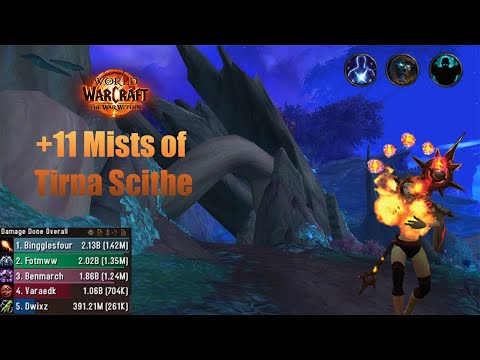 +11 Mists of Tirna scithe Fire Mage PoV