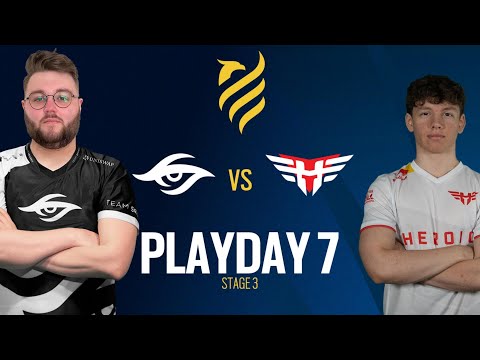Team Secret VS Heroic // Rainbow Six European League 2022 - Stage 3 - Playday #7