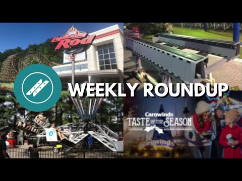 Theme Park News Roundup Nov 9-13 2020: Lightning Rod Upgrades, Titan Track, Ride Removals, and More!
