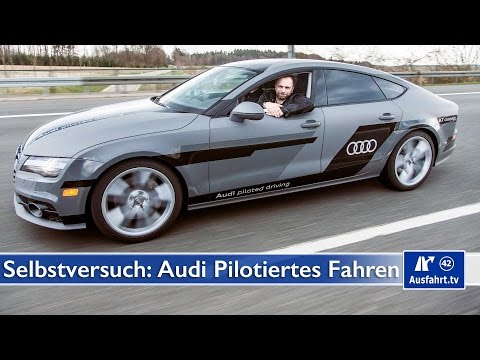 Techcheck: Audi A7 "Jack" - Pilotiertes Fahren auf der Autobahn A9