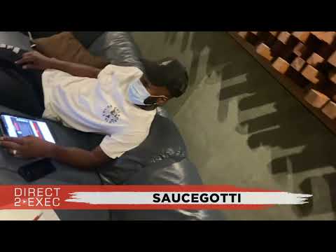 SauceGotti Performs at Direct 2 Exec Los Angeles 6/12/22 - A&R at Atlantic Records
