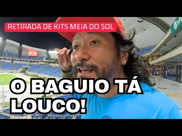 Retirada de kits da Meia do Sol 2025