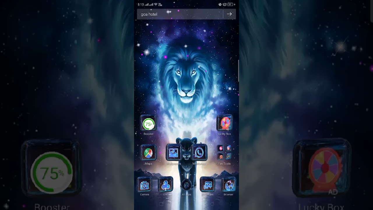 3D Lion King Launcher Theme 🦁