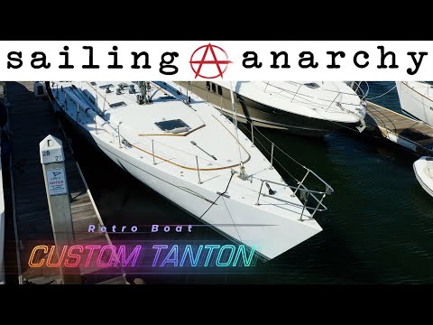 Custom Tanton Sailboat Tour - EP16 #retroboat with #sailinganarchy Scot Tempesta