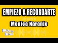 Monica Naranjo - Empiezo A Recordarte (Versión Karaoke)