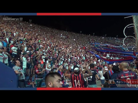 "San Lorenzo 1-1 Estudiantes Soy de Boedo soy de un barrio muy descontrolado..." Barra: La Gloriosa Butteler &bull; Club: San Lorenzo
