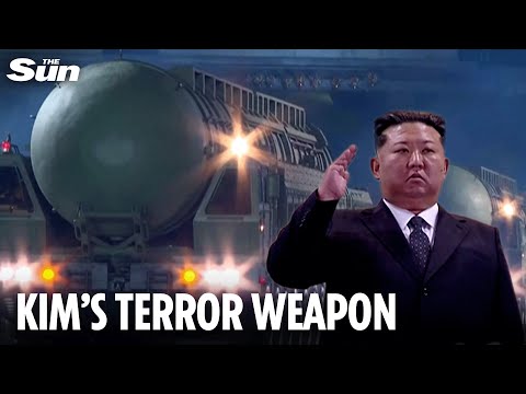 Kim Jong-un unveils ‘most powerful’ nuclear weapon EVER at massive military parade