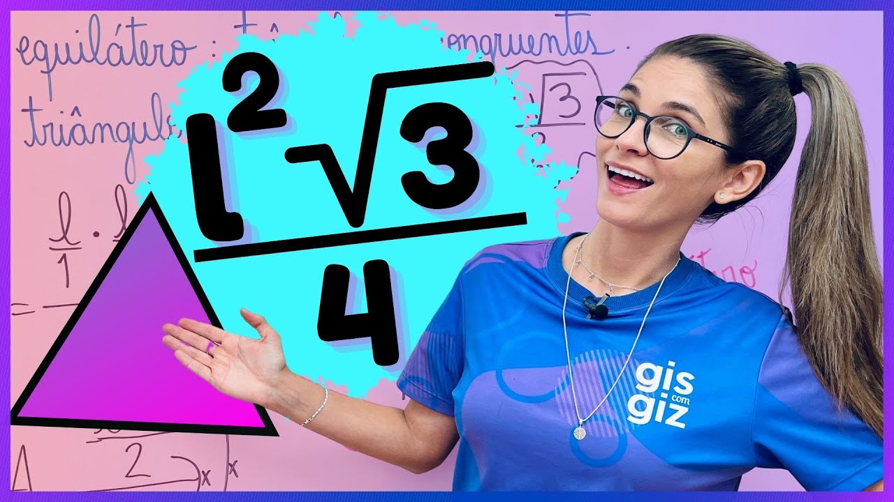 ÁREA DE TRIÂNGULO EQUILÁTERO