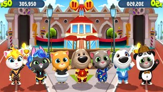 Talking Tom Gold Run Gameplay (2025 vs. 2026) - Unlock All Characters - Android iOS