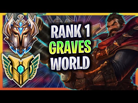 RANK 1 GRAVES IN THE WORLD! | RANK 1 GRAVES JUNGLE GAMEPLAY | RANK 1 GRAVES GUIDE