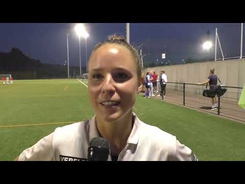 Daisy Baudewijns  na RSC Anderlecht - KV Mechelen op 02.09.2023