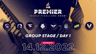 [CSGO] BLAST Premier World Final 2022 Day 1