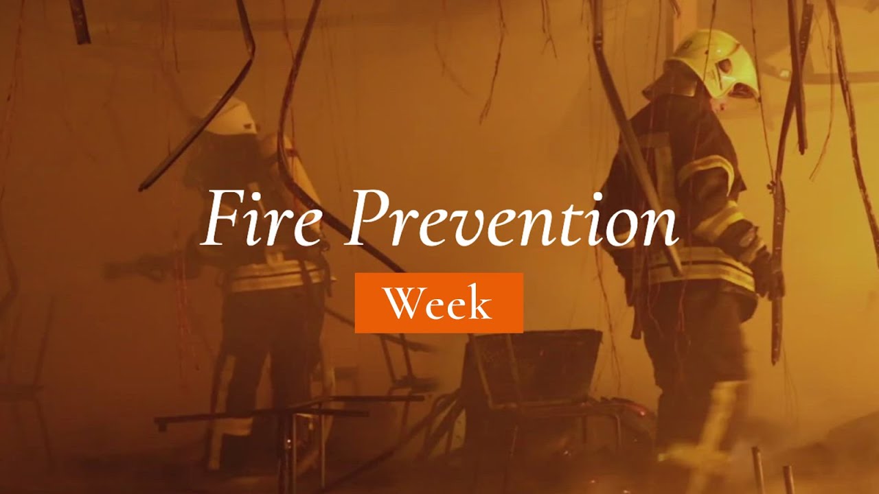 Fire Prevention Month Video Template (Editable)
