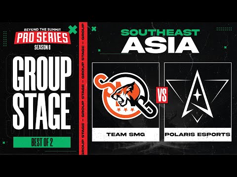 SMG vs Polaris Game 2 - BTS Pro Series 8 SEA: Group Stage w/ MLP & johnxfire